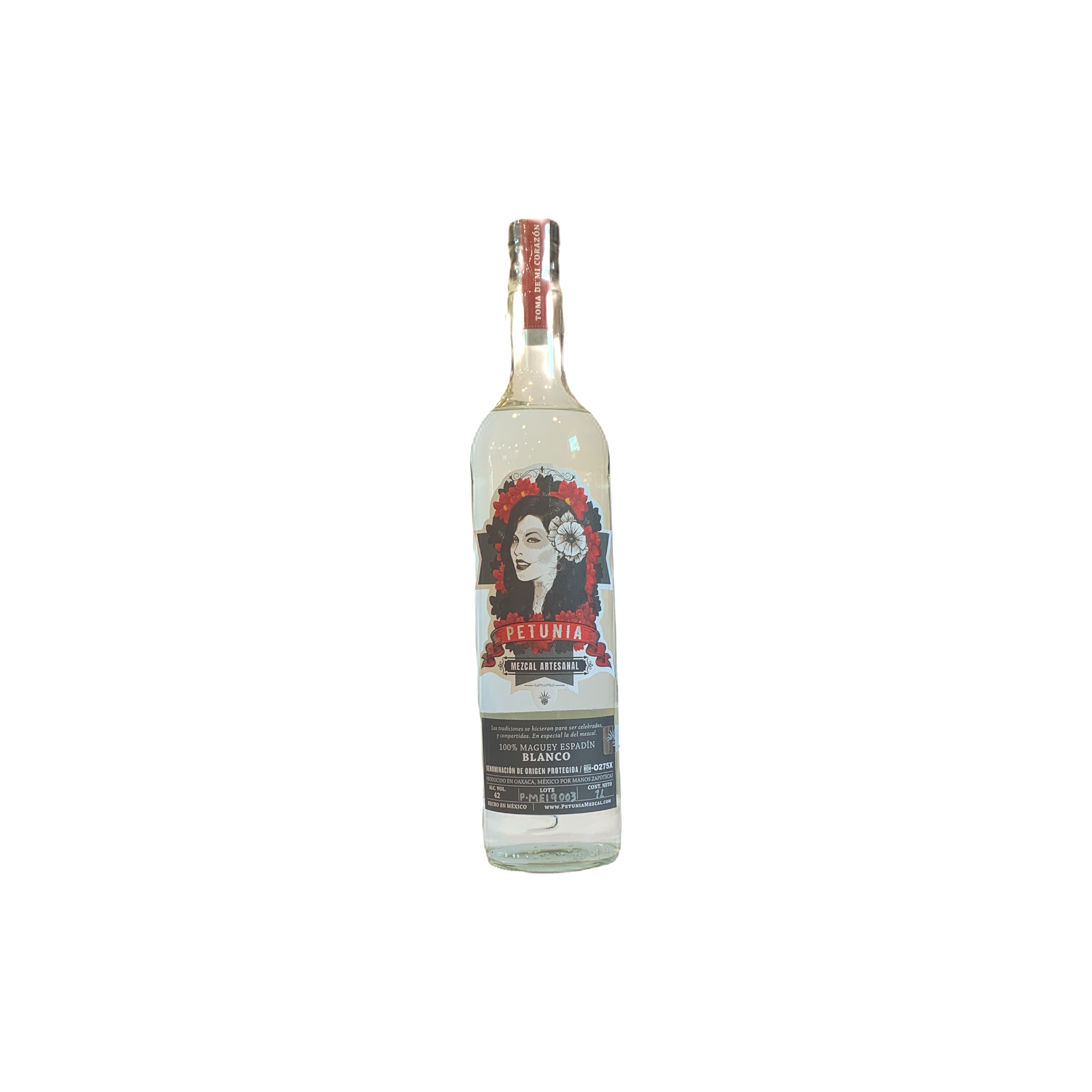 Prolijo Mezcal Petunia Mezcal Artesanal Blanco Espadin 84 proof